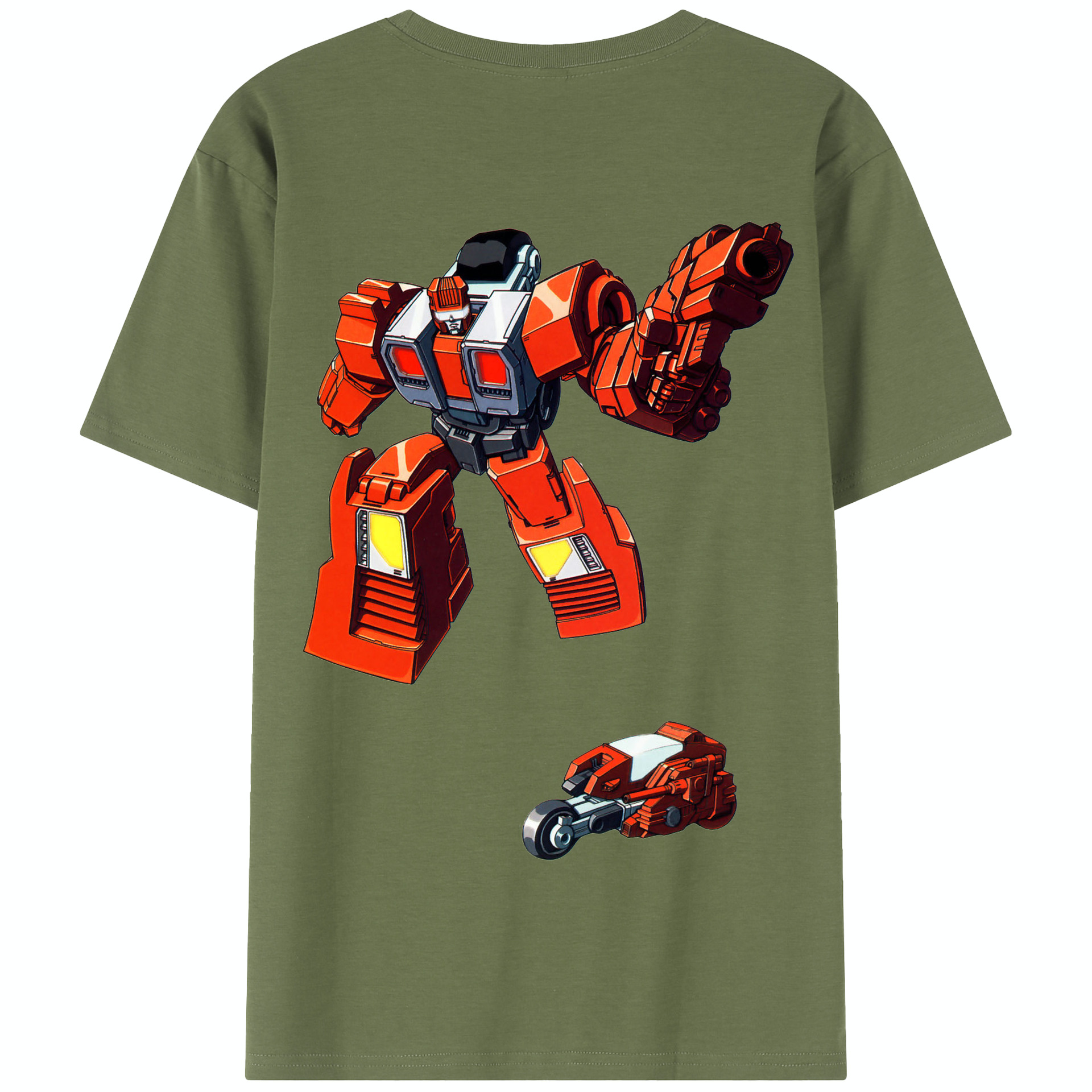 （画像用）  綿100％半袖Tシャツ（背面プリント）